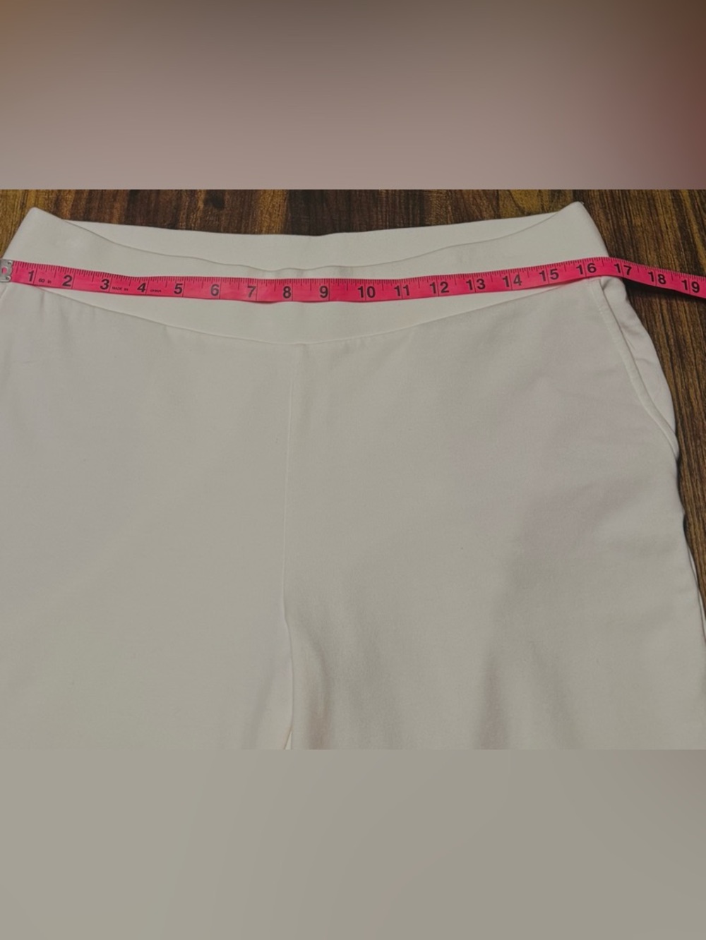 Pure Jill Cream Straight-Leg Women's Pull-On Pants, Medium.NWOT - Picture 10 of 10